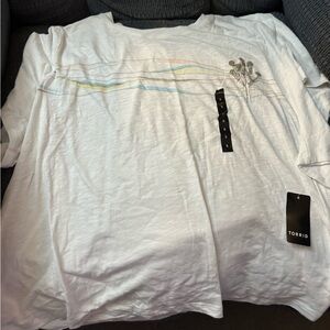 NWT torrid Joshua tree crew neck crop tee 5